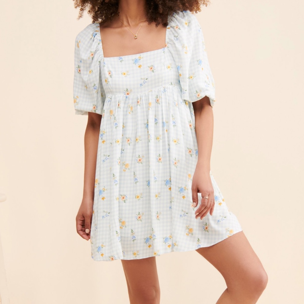 Gingham Mini Sundress